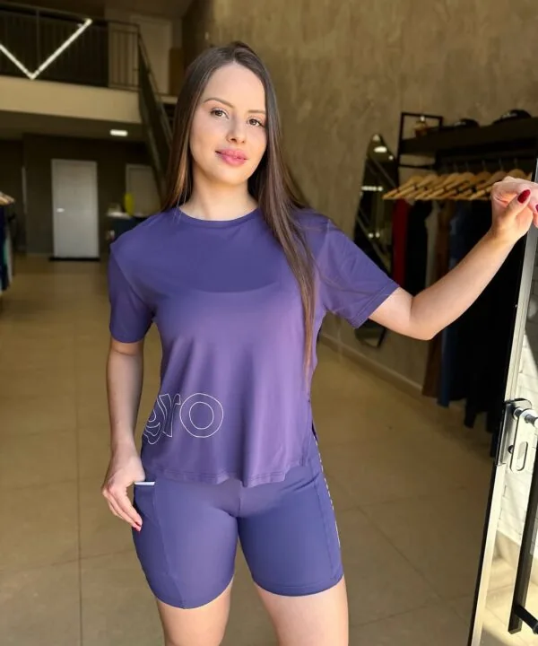 CONJUNTO SHORT LEGGING + REGATINHA