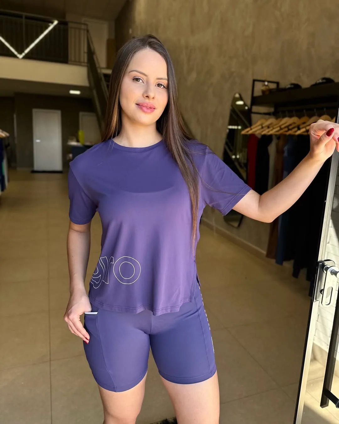 CONJUNTO SHORT LEGGING + REGATINHA