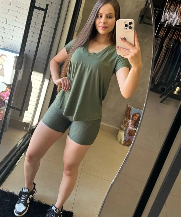 CONJUNTO SHORT LEGGING + REGATINHA