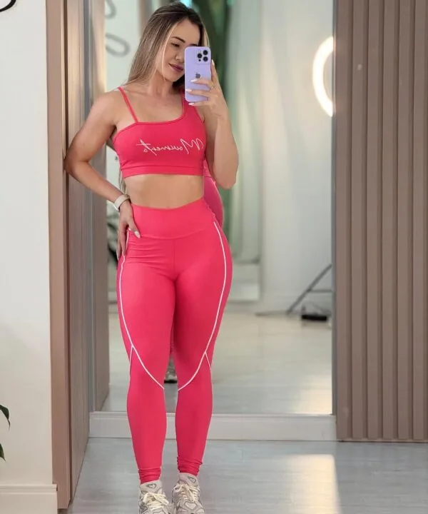 CONJUNTO CALÇA LEGGING + REGATINHA